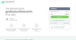 Desktop Screenshot of grabyouridea.com